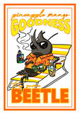 marketing poster for a vape shop.