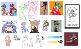 misc sketches through the year