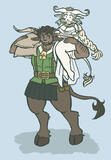 my characters belphie & orodin