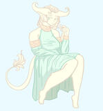 personal art of my oc, belphie