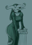personal art of my oc, belphie